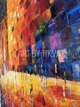 Load image into Gallery viewer, Kotel At Night. Custom Art Commission Original