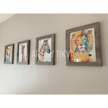 Load image into Gallery viewer, South African Safari Nursery Set Print